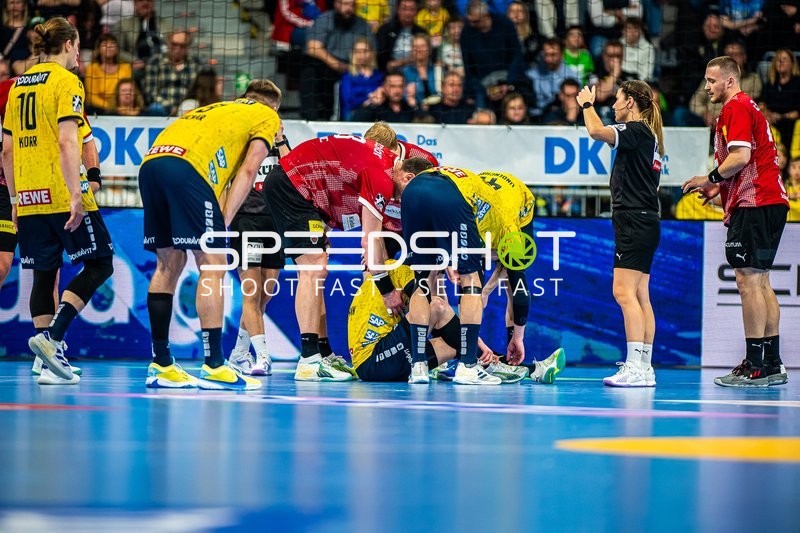 Handball I Herren I Saison 2023-2024 I Liqui Moly Handballbundesliga I 24. Spieltag I Rhein-Neckar Löwen - Füchse Berlin I 21.03.2024