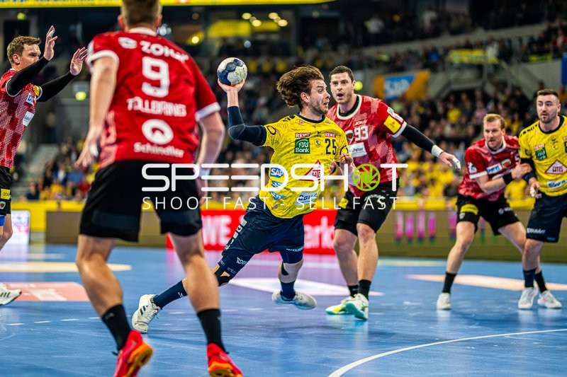 Handball I Herren I Saison 2023-2024 I Liqui Moly Handballbundesliga I 24. Spieltag I Rhein-Neckar Löwen - Füchse Berlin I 21.03.2024