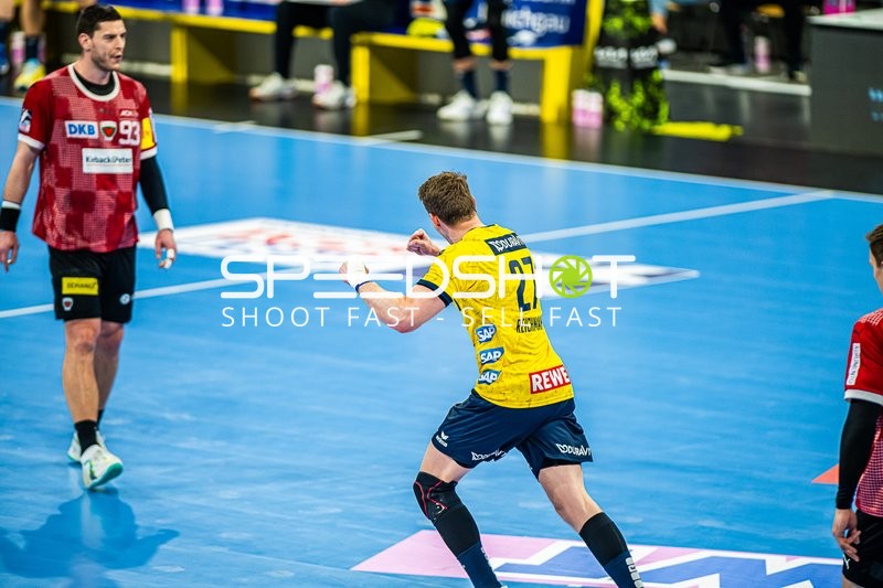 Handball I Herren I Saison 2023-2024 I Liqui Moly Handballbundesliga I 24. Spieltag I Rhein-Neckar Löwen - Füchse Berlin I 21.03.2024