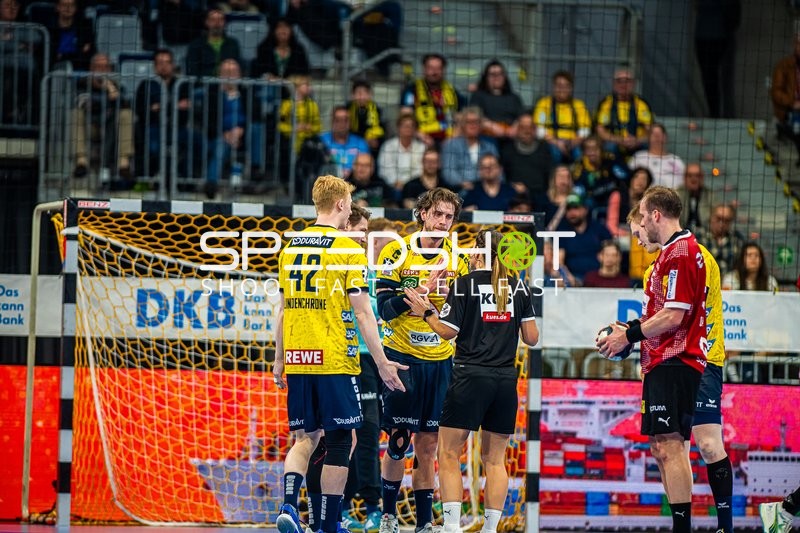 Handball I Herren I Saison 2023-2024 I Liqui Moly Handballbundesliga I 24. Spieltag I Rhein-Neckar Löwen - Füchse Berlin I 21.03.2024