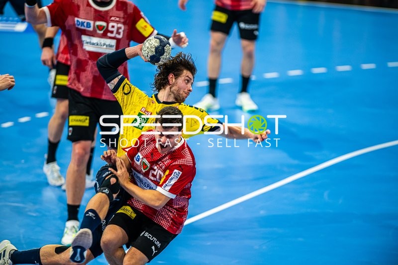 Handball I Herren I Saison 2023-2024 I Liqui Moly Handballbundesliga I 24. Spieltag I Rhein-Neckar Löwen - Füchse Berlin I 21.03.2024