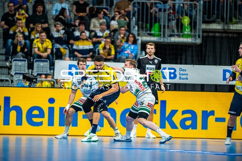 Handball I Herren I Saison 2023-2024 I Liqui Moly Handballbundesliga I 25. Spieltag I Rhein-Neckar Löwen - Frisch AUF! Göppingen I 31.03.2024