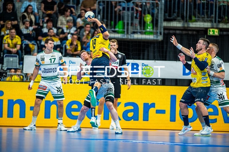 Handball I Herren I Saison 2023-2024 I Liqui Moly Handballbundesliga I 25. Spieltag I Rhein-Neckar Löwen - Frisch AUF! Göppingen I 31.03.2024