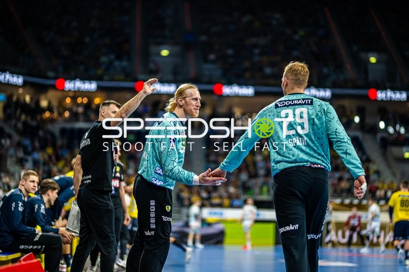 Handball I Herren I Saison 2023-2024 I Liqui Moly Handballbundesliga I 25. Spieltag I Rhein-Neckar Löwen - Frisch AUF! Göppingen I 31.03.2024