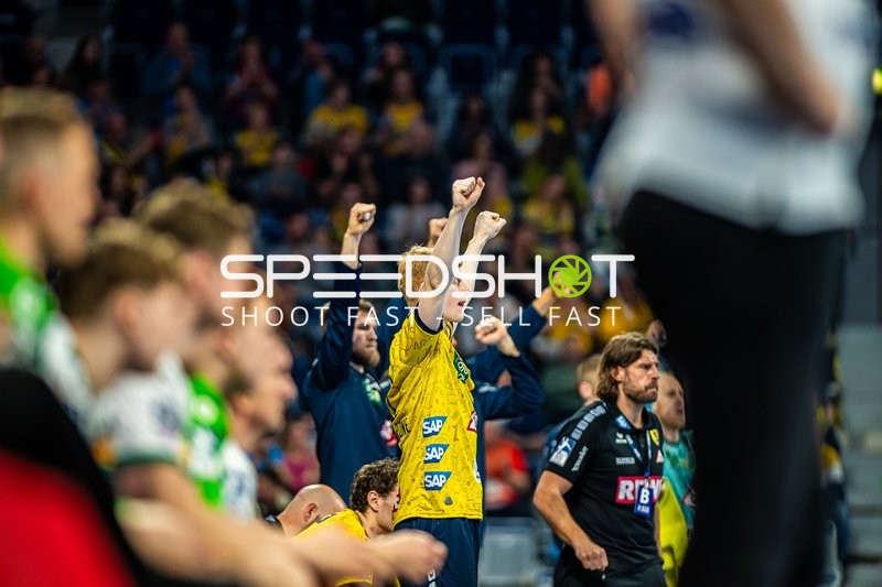 Handball I Herren I Saison 2023-2024 I Liqui Moly Handballbundesliga I 25. Spieltag I Rhein-Neckar Löwen - Frisch AUF! Göppingen I 31.03.2024