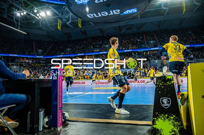 Handball I Herren I Saison 2023-2024 I Liqui Moly Handballbundesliga I 25. Spieltag I Rhein-Neckar Löwen - Frisch AUF! Göppingen I 31.03.2024