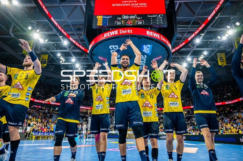 Handball I Herren I Saison 2023-2024 I Liqui Moly Handballbundesliga I 25. Spieltag I Rhein-Neckar Löwen - Frisch AUF! Göppingen I 31.03.2024