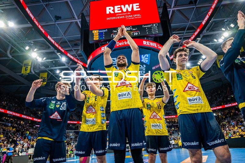 Handball I Herren I Saison 2023-2024 I Liqui Moly Handballbundesliga I 25. Spieltag I Rhein-Neckar Löwen - Frisch AUF! Göppingen I 31.03.2024