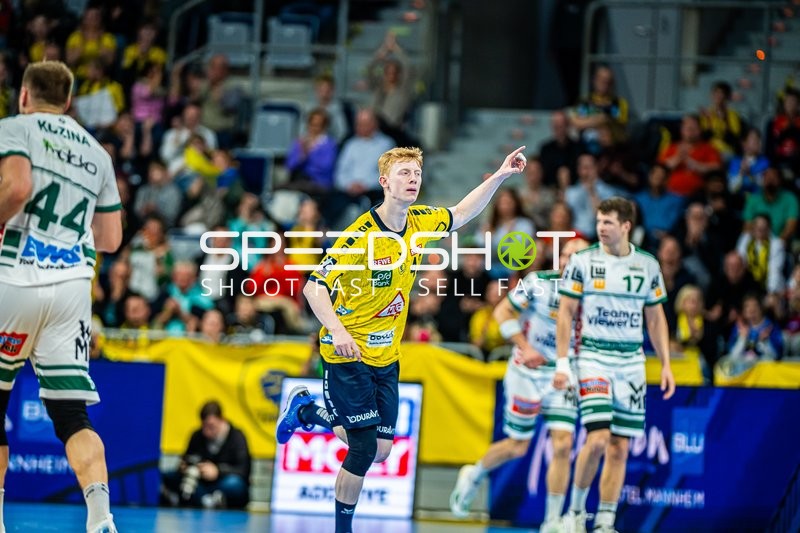 Handball I Herren I Saison 2023-2024 I Liqui Moly Handballbundesliga I 25. Spieltag I Rhein-Neckar Löwen - Frisch AUF! Göppingen I 31.03.2024