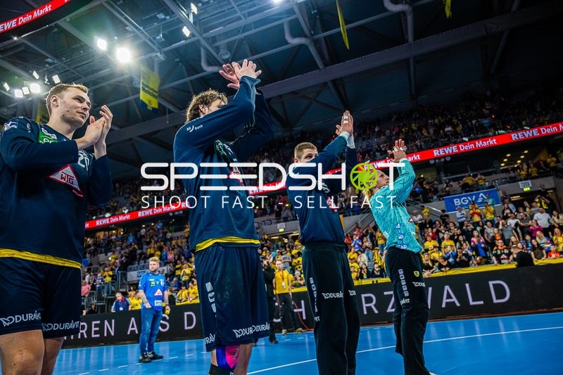 Handball I Herren I Saison 2023-2024 I Liqui Moly Handballbundesliga I 25. Spieltag I Rhein-Neckar Löwen - Frisch AUF! Göppingen I 31.03.2024