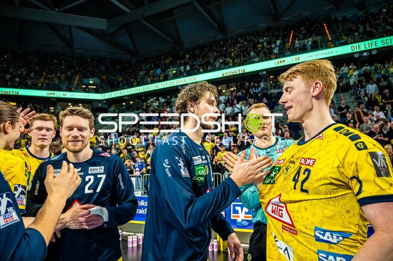 Handball I Herren I Saison 2023-2024 I Liqui Moly Handballbundesliga I 25. Spieltag I Rhein-Neckar Löwen - Frisch AUF! Göppingen I 31.03.2024