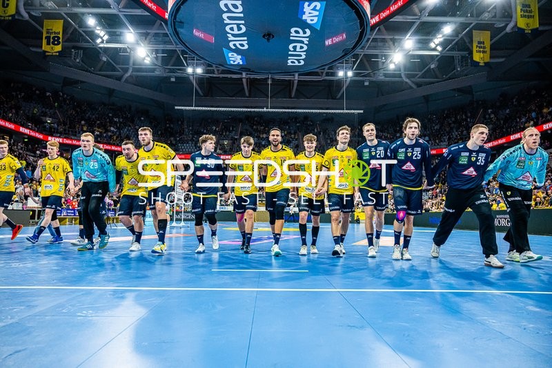 Handball I Herren I Saison 2023-2024 I Liqui Moly Handballbundesliga I 25. Spieltag I Rhein-Neckar Löwen - Frisch AUF! Göppingen I 31.03.2024