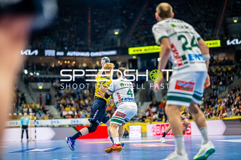 Handball I Herren I Saison 2023-2024 I Liqui Moly Handballbundesliga I 25. Spieltag I Rhein-Neckar Löwen - Frisch AUF! Göppingen I 31.03.2024