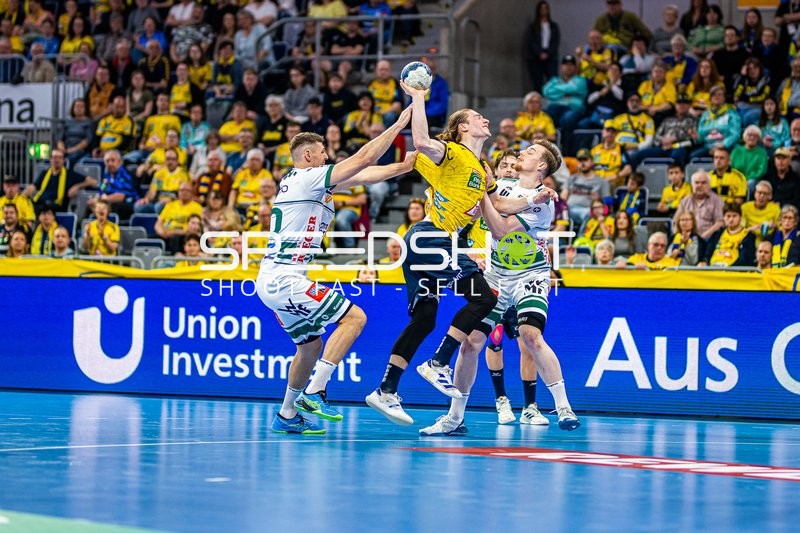 Handball I Herren I Saison 2023-2024 I Liqui Moly Handballbundesliga I 25. Spieltag I Rhein-Neckar Löwen - Frisch AUF! Göppingen I 31.03.2024