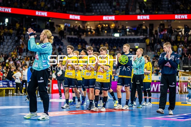 Handball I Herren I Saison 2023-2024 I Liqui Moly Handballbundesliga I 25. Spieltag I Rhein-Neckar Löwen - Frisch AUF! Göppingen I 31.03.2024