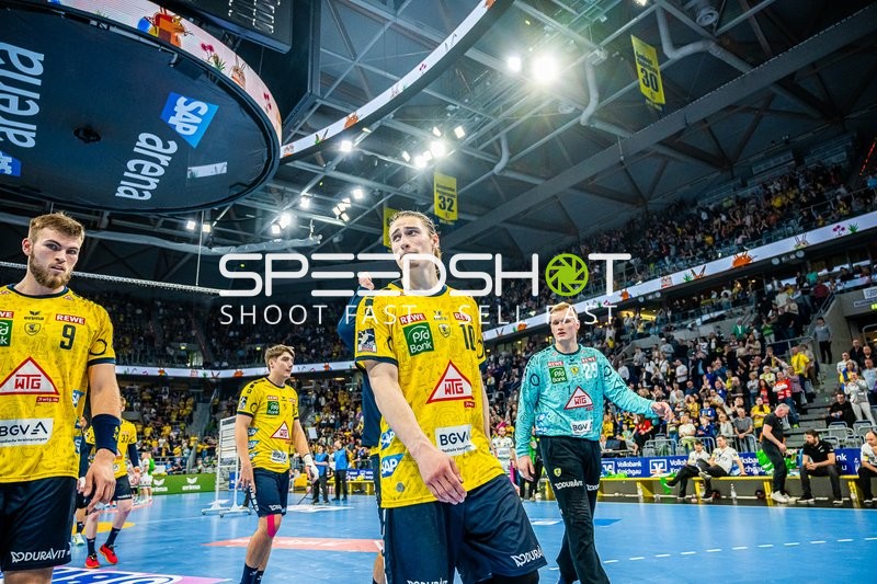 Handball I Herren I Saison 2023-2024 I Liqui Moly Handballbundesliga I 25. Spieltag I Rhein-Neckar Löwen - Frisch AUF! Göppingen I 31.03.2024