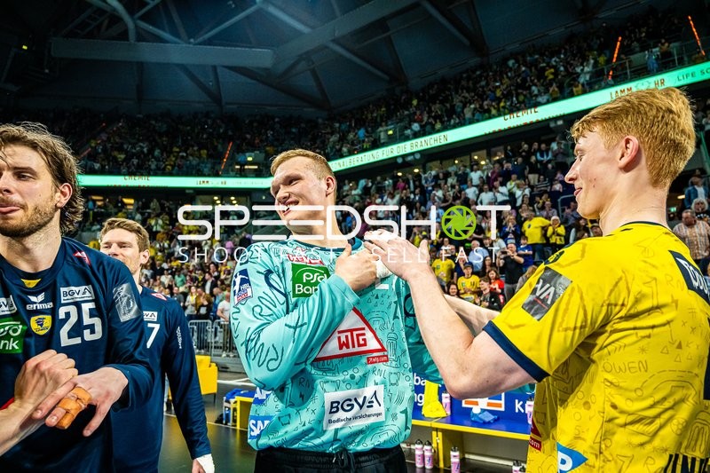 Handball I Herren I Saison 2023-2024 I Liqui Moly Handballbundesliga I 25. Spieltag I Rhein-Neckar Löwen - Frisch AUF! Göppingen I 31.03.2024