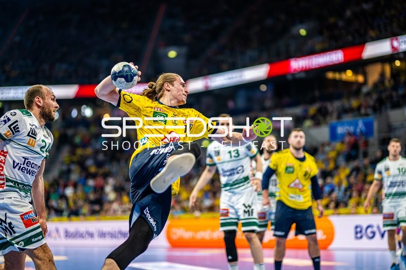 Handball I Herren I Saison 2023-2024 I Liqui Moly Handballbundesliga I 25. Spieltag I Rhein-Neckar Löwen - Frisch AUF! Göppingen I 31.03.2024