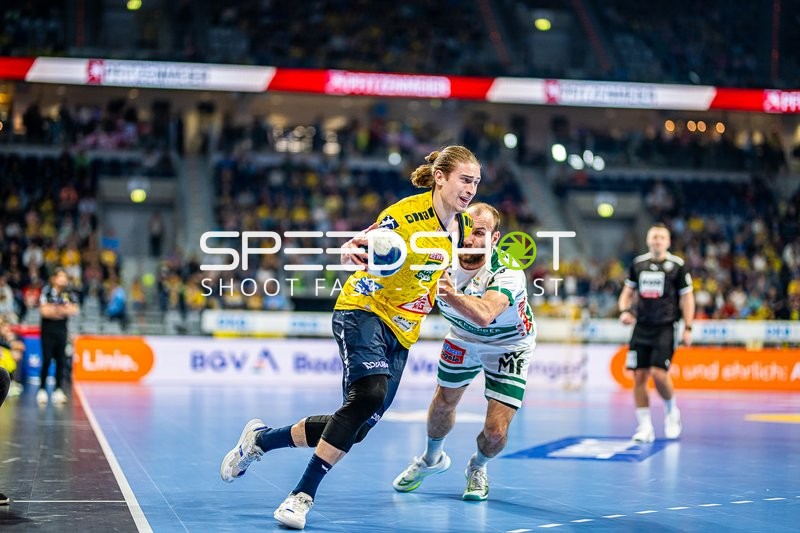 Handball I Herren I Saison 2023-2024 I Liqui Moly Handballbundesliga I 25. Spieltag I Rhein-Neckar Löwen - Frisch AUF! Göppingen I 31.03.2024