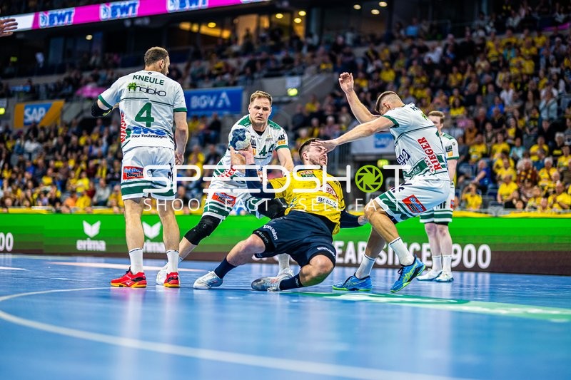 Handball I Herren I Saison 2023-2024 I Liqui Moly Handballbundesliga I 25. Spieltag I Rhein-Neckar Löwen - Frisch AUF! Göppingen I 31.03.2024