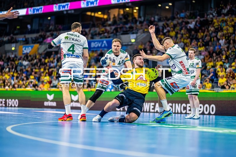 Handball I Herren I Saison 2023-2024 I Liqui Moly Handballbundesliga I 25. Spieltag I Rhein-Neckar Löwen - Frisch AUF! Göppingen I 31.03.2024