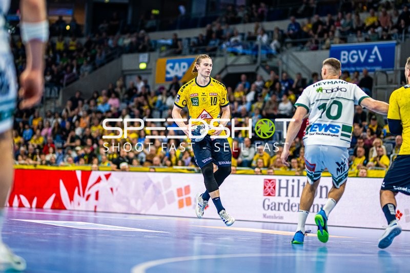 Handball I Herren I Saison 2023-2024 I Liqui Moly Handballbundesliga I 25. Spieltag I Rhein-Neckar Löwen - Frisch AUF! Göppingen I 31.03.2024