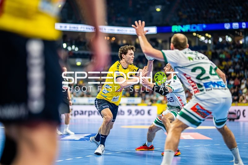 Handball I Herren I Saison 2023-2024 I Liqui Moly Handballbundesliga I 25. Spieltag I Rhein-Neckar Löwen - Frisch AUF! Göppingen I 31.03.2024