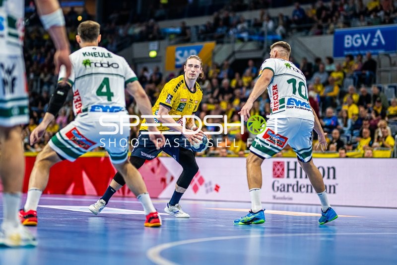 Handball I Herren I Saison 2023-2024 I Liqui Moly Handballbundesliga I 25. Spieltag I Rhein-Neckar Löwen - Frisch AUF! Göppingen I 31.03.2024
