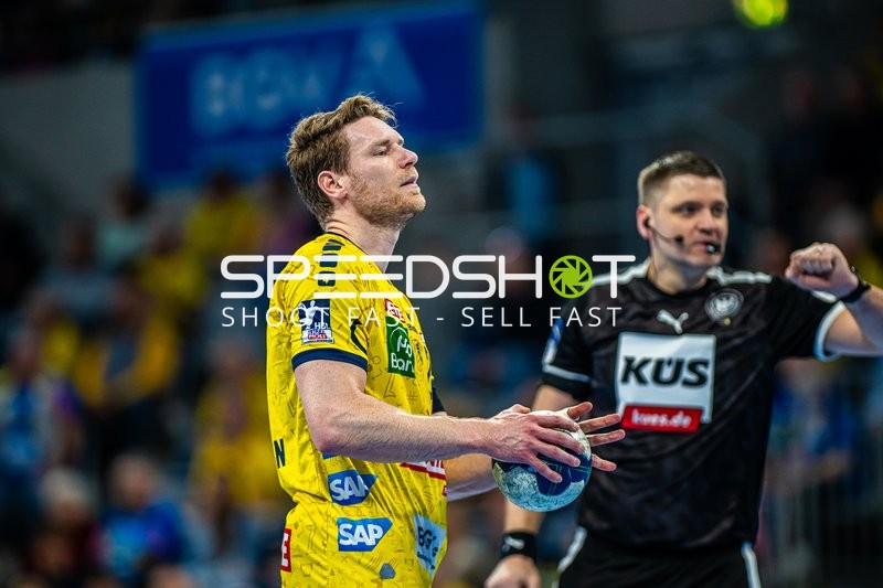 Handball I Herren I Saison 2023-2024 I Liqui Moly Handballbundesliga I 25. Spieltag I Rhein-Neckar Löwen - Frisch AUF! Göppingen I 31.03.2024