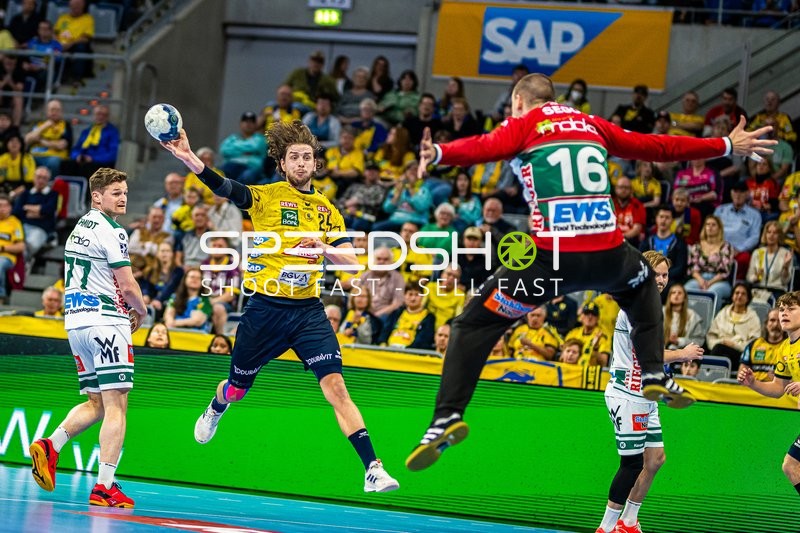 Handball I Herren I Saison 2023-2024 I Liqui Moly Handballbundesliga I 25. Spieltag I Rhein-Neckar Löwen - Frisch AUF! Göppingen I 31.03.2024