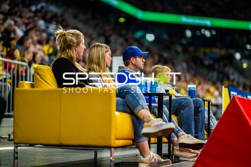 Handball I Herren I Saison 2023-2024 I Liqui Moly Handballbundesliga I 25. Spieltag I Rhein-Neckar Löwen - Frisch AUF! Göppingen I 31.03.2024