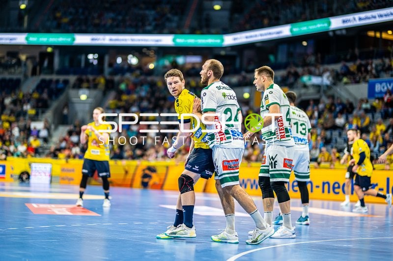 Handball I Herren I Saison 2023-2024 I Liqui Moly Handballbundesliga I 25. Spieltag I Rhein-Neckar Löwen - Frisch AUF! Göppingen I 31.03.2024