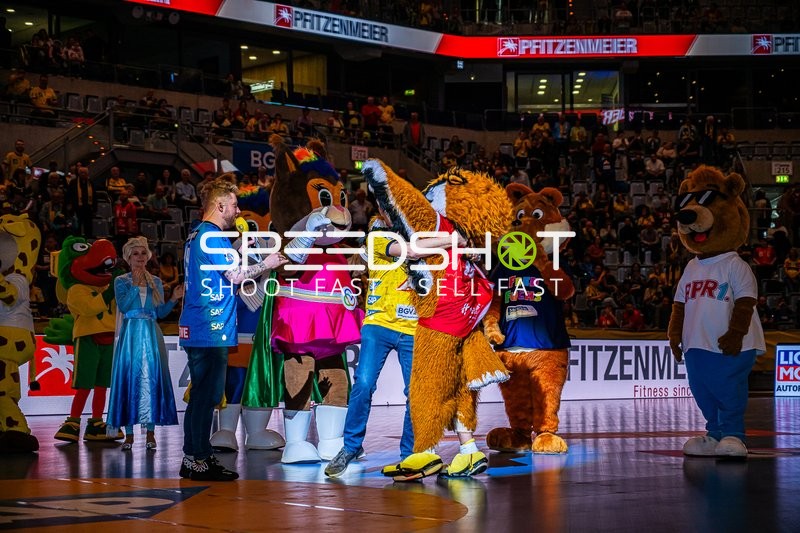 Handball I Herren I Saison 2023-2024 I Liqui Moly Handballbundesliga I 25. Spieltag I Rhein-Neckar Löwen - Frisch AUF! Göppingen I 31.03.2024