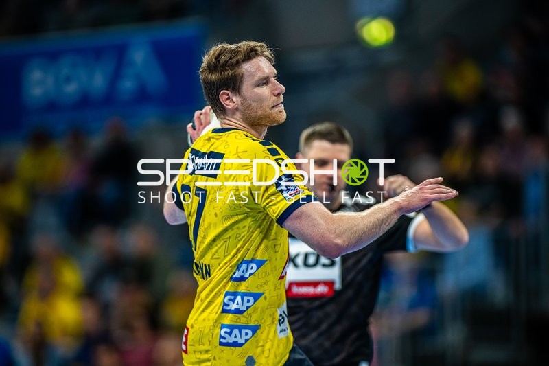 Handball I Herren I Saison 2023-2024 I Liqui Moly Handballbundesliga I 25. Spieltag I Rhein-Neckar Löwen - Frisch AUF! Göppingen I 31.03.2024