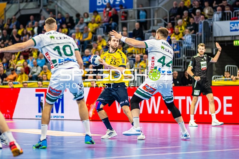 Handball I Herren I Saison 2023-2024 I Liqui Moly Handballbundesliga I 25. Spieltag I Rhein-Neckar Löwen - Frisch AUF! Göppingen I 31.03.2024