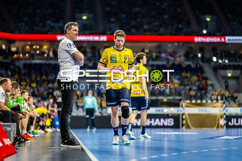 Handball I Herren I Saison 2023-2024 I Liqui Moly Handballbundesliga I 25. Spieltag I Rhein-Neckar Löwen - Frisch AUF! Göppingen I 31.03.2024