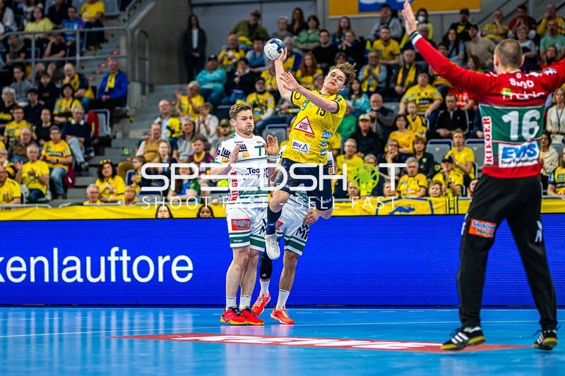 Handball I Herren I Saison 2023-2024 I Liqui Moly Handballbundesliga I 25. Spieltag I Rhein-Neckar Löwen - Frisch AUF! Göppingen I 31.03.2024