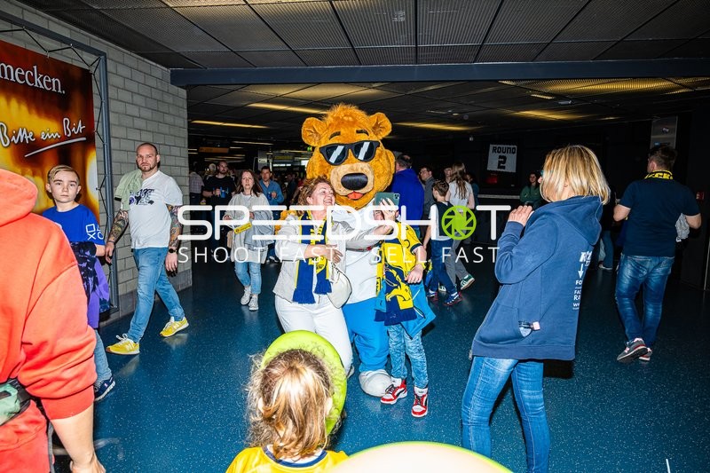 Handball I Herren I Saison 2023-2024 I Liqui Moly Handballbundesliga I 25. Spieltag I Rhein-Neckar Löwen - Frisch AUF! Göppingen I 31.03.2024