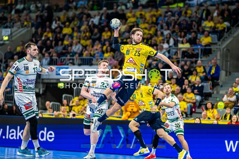 Handball I Herren I Saison 2023-2024 I Liqui Moly Handballbundesliga I 25. Spieltag I Rhein-Neckar Löwen - Frisch AUF! Göppingen I 31.03.2024