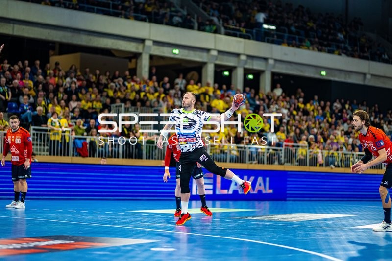 Handball I Herren I Saison 2023-2024 I EHF European League I Playoff I Rückspiel I Rhein-Neckar Löwen - RK Nexe I 02.04.2024