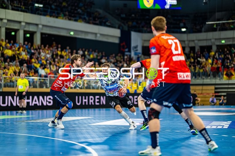 Handball I Herren I Saison 2023-2024 I EHF European League I Playoff I Rückspiel I Rhein-Neckar Löwen - RK Nexe I 02.04.2024