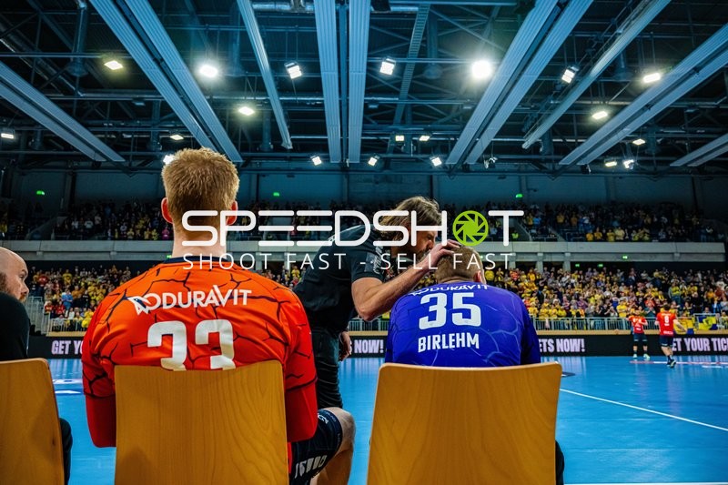 Handball I Herren I Saison 2023-2024 I EHF European League I Playoff I Rückspiel I Rhein-Neckar Löwen - RK Nexe I 02.04.2024