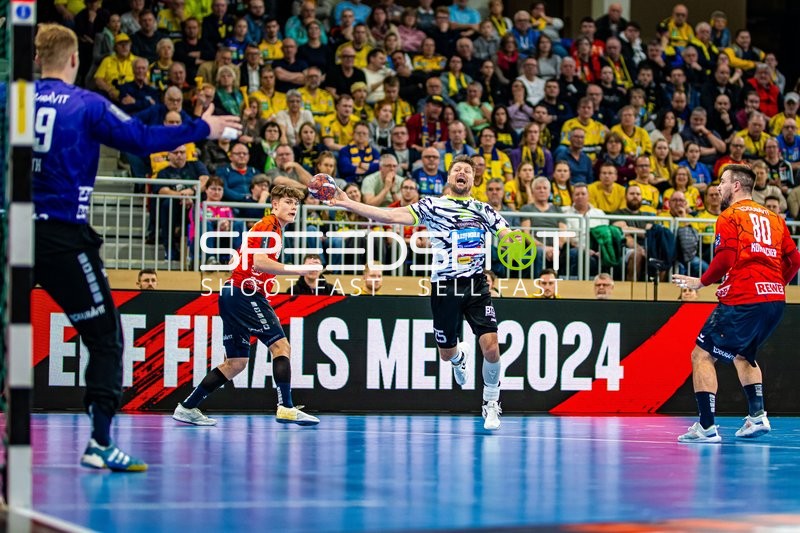 Handball I Herren I Saison 2023-2024 I EHF European League I Playoff I Rückspiel I Rhein-Neckar Löwen - RK Nexe I 02.04.2024