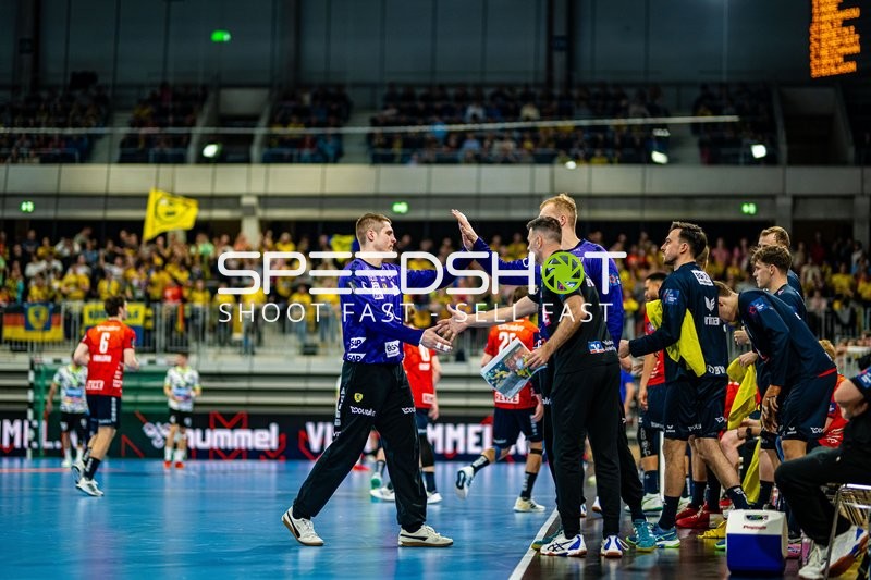 Handball I Herren I Saison 2023-2024 I EHF European League I Playoff I Rückspiel I Rhein-Neckar Löwen - RK Nexe I 02.04.2024