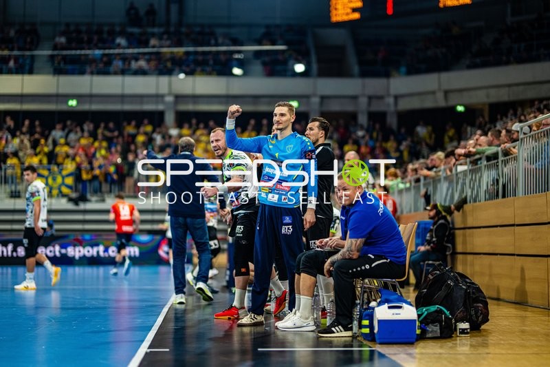 Handball I Herren I Saison 2023-2024 I EHF European League I Playoff I Rückspiel I Rhein-Neckar Löwen - RK Nexe I 02.04.2024