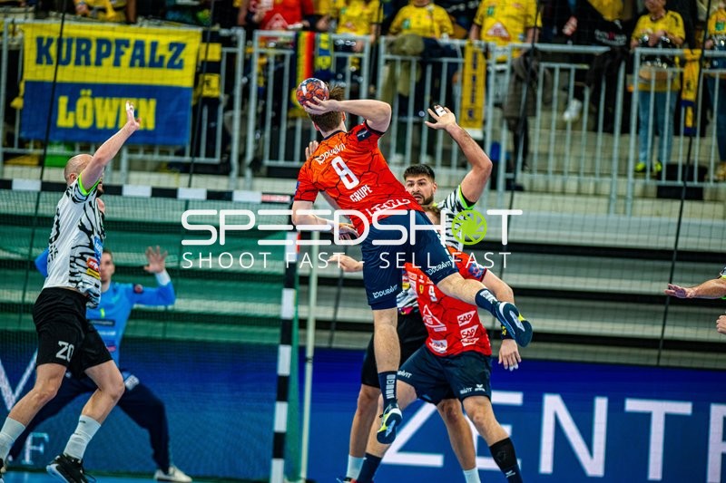 Handball I Herren I Saison 2023-2024 I EHF European League I Playoff I Rückspiel I Rhein-Neckar Löwen - RK Nexe I 02.04.2024