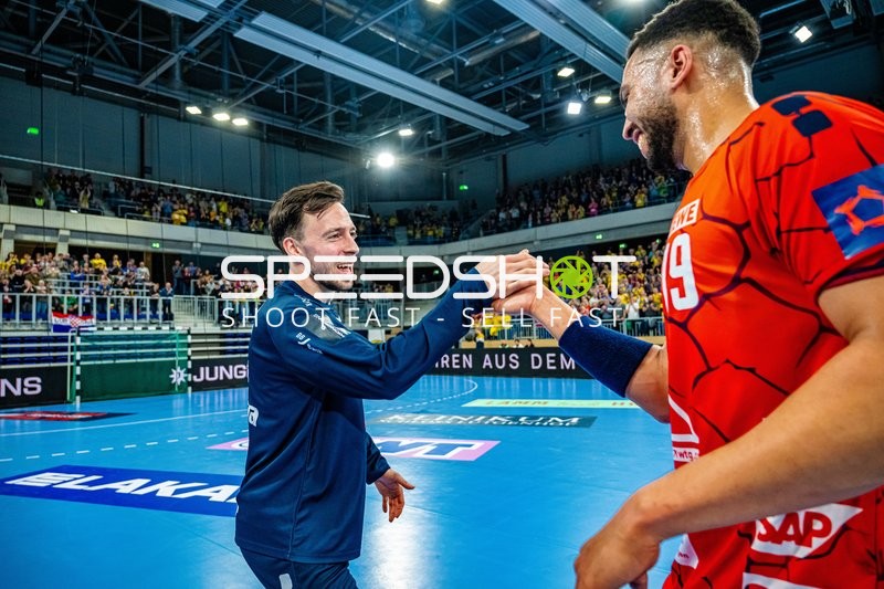 Handball I Herren I Saison 2023-2024 I EHF European League I Playoff I Rückspiel I Rhein-Neckar Löwen - RK Nexe I 02.04.2024