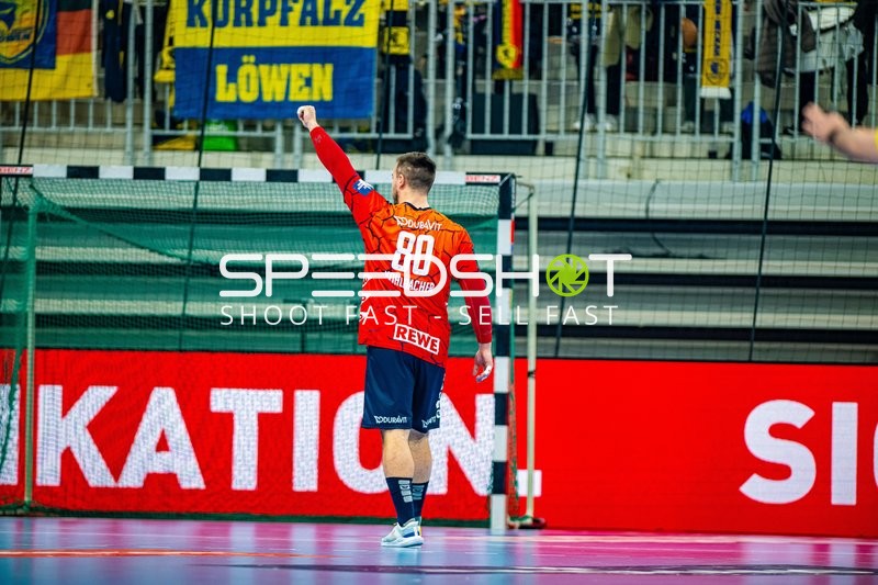 Handball I Herren I Saison 2023-2024 I EHF European League I Playoff I Rückspiel I Rhein-Neckar Löwen - RK Nexe I 02.04.2024