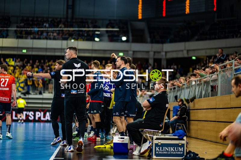 Handball I Herren I Saison 2023-2024 I EHF European League I Playoff I Rückspiel I Rhein-Neckar Löwen - RK Nexe I 02.04.2024