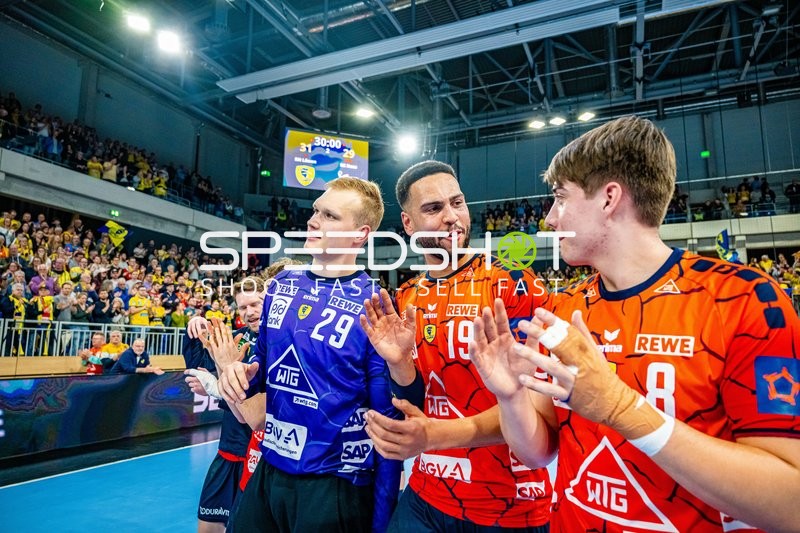 Handball I Herren I Saison 2023-2024 I EHF European League I Playoff I Rückspiel I Rhein-Neckar Löwen - RK Nexe I 02.04.2024